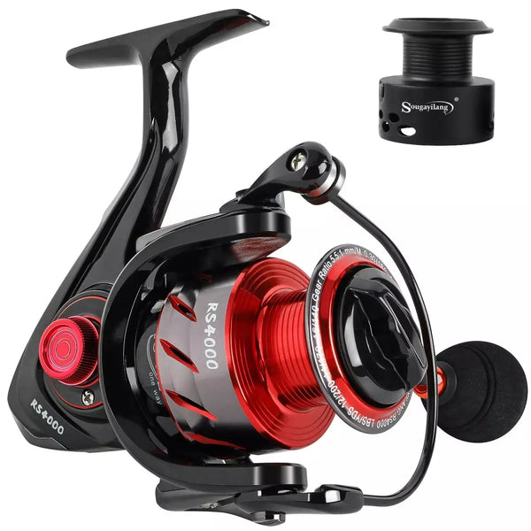 Buy Sougayilang Spinning Reels Light Weight Ultra Smooth Powerful