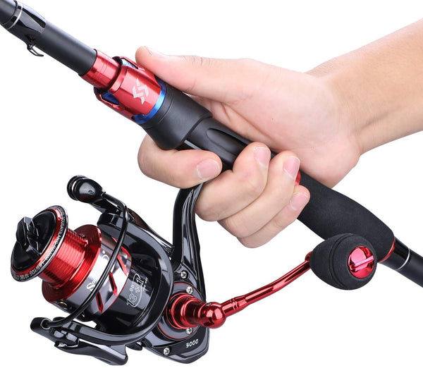 Sougayilang Ultralight Fishing Rod Reel Combos Portable Light Weight