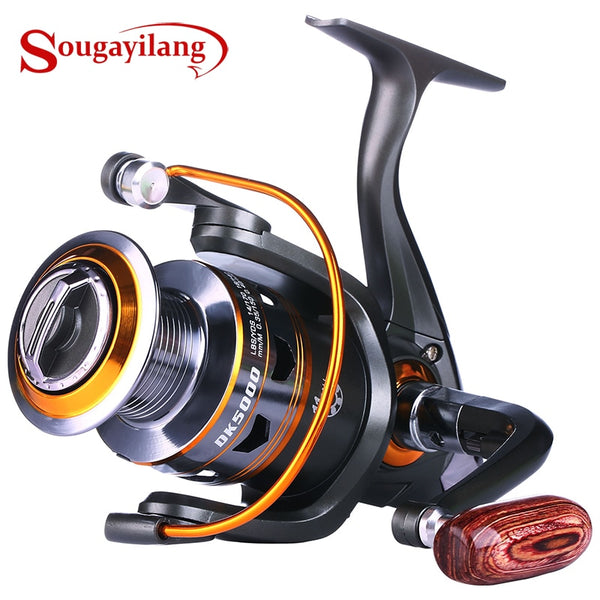 Sougayilang Spinning Fishing Reels 2000-7000 Series Feeder Fishing Re