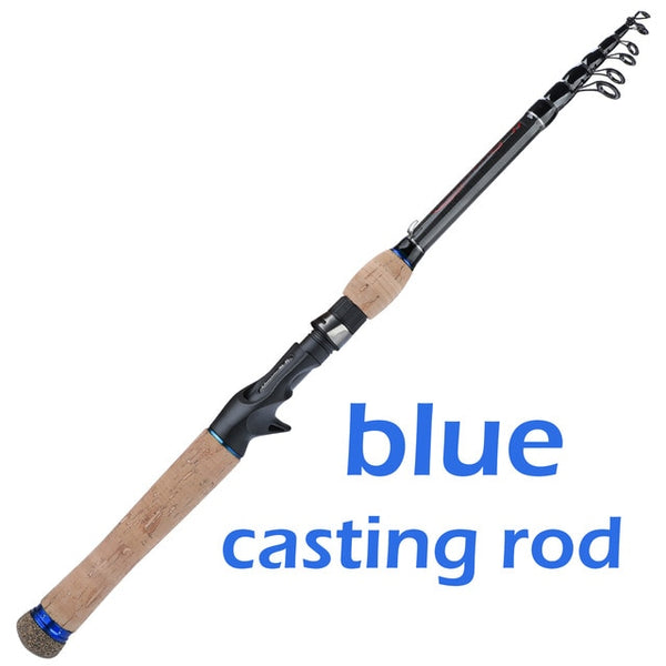 Sougayilang 2.1m-3.6m Spinning Fishing Rod Carbon Trout Carp Telescopic  Fishing Pole Lure Fishing Rod Tackle